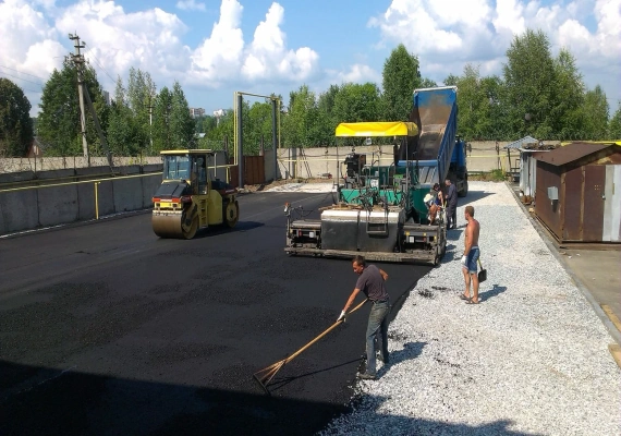 Устройство автодорог в Шаховском и Шаховском районе